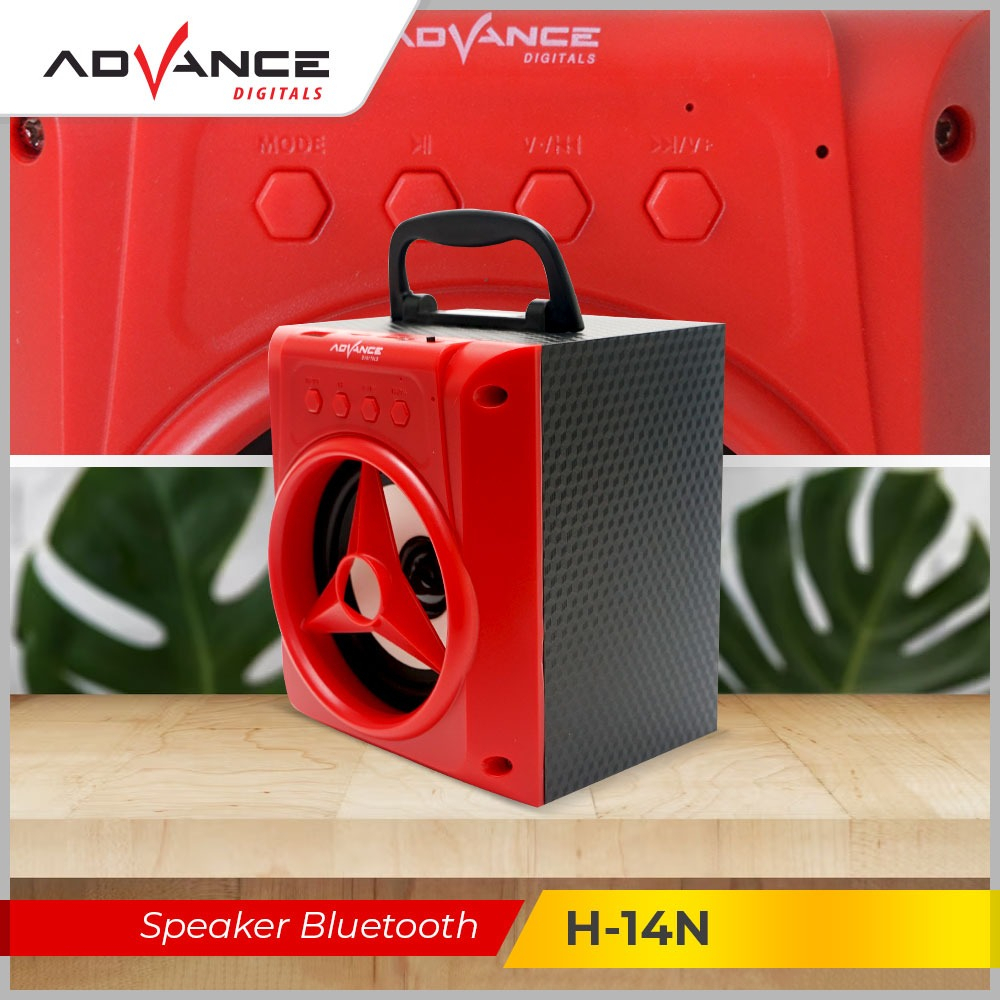 Speaker Advance H14N Speaker Portable Extra Bass Bergaransi 1 Tahun