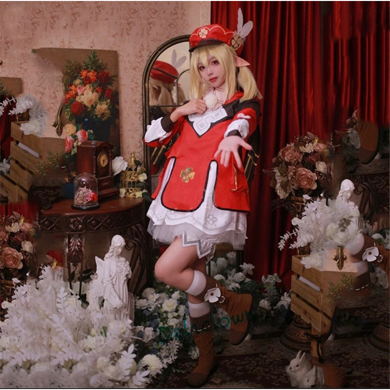 Cosplay Klee Genshin Impact Costume Anime Halloween
