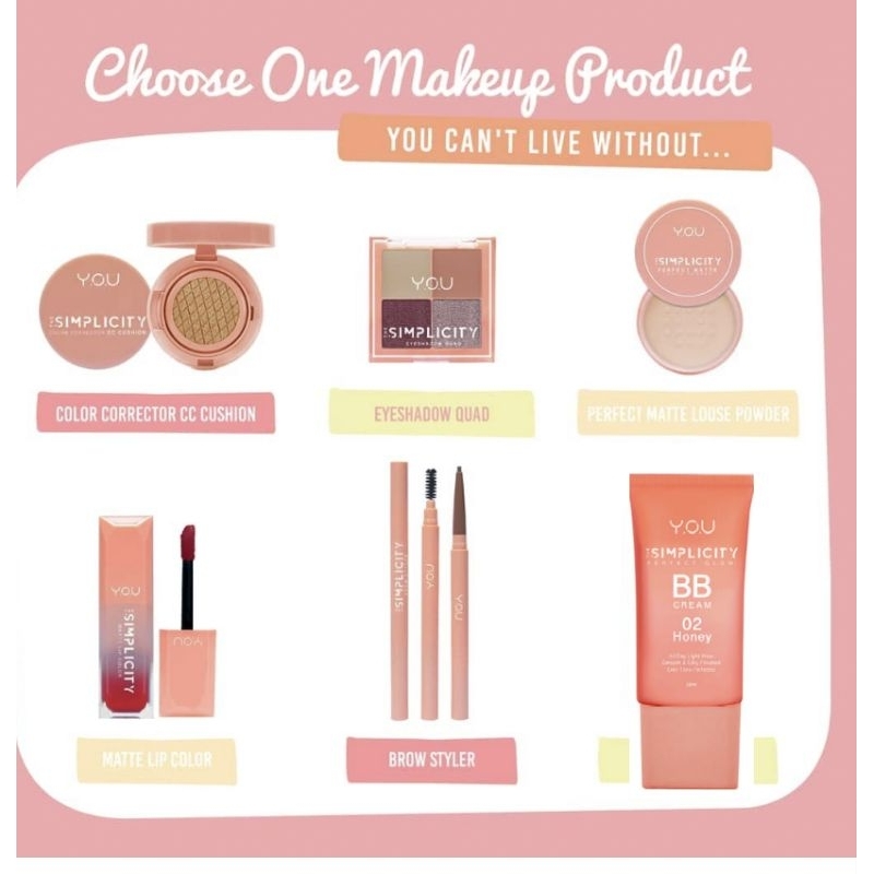 YOU PAKET MAKE UP  D ( FREE SHEET MASK)  YOU PAKET LENGKAP . PAKET HANTARAN . PAKET SESERAHAN . HADI