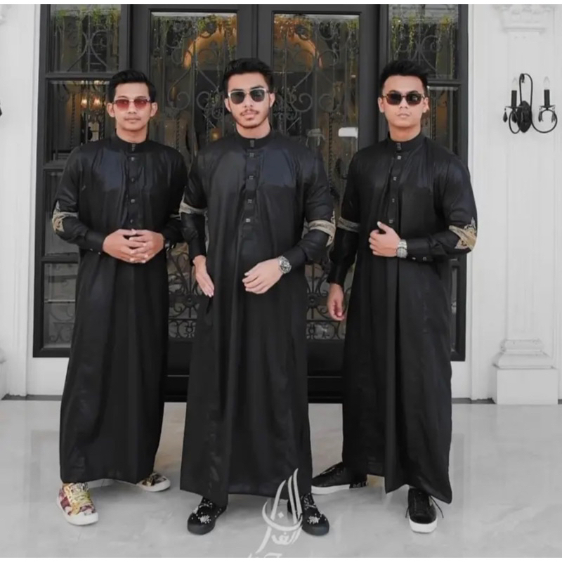 jubah pria slimfit dewasa gamis pria premium ori