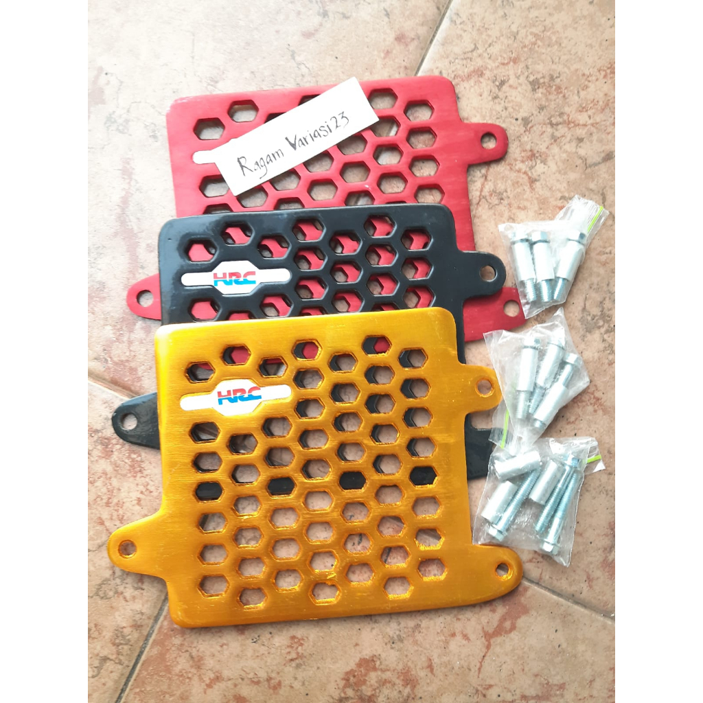 Cover Tutup Radiator PCX Vario 125 Vario 150 ADV CNC Cover Radiator Vario CNC Aluminium