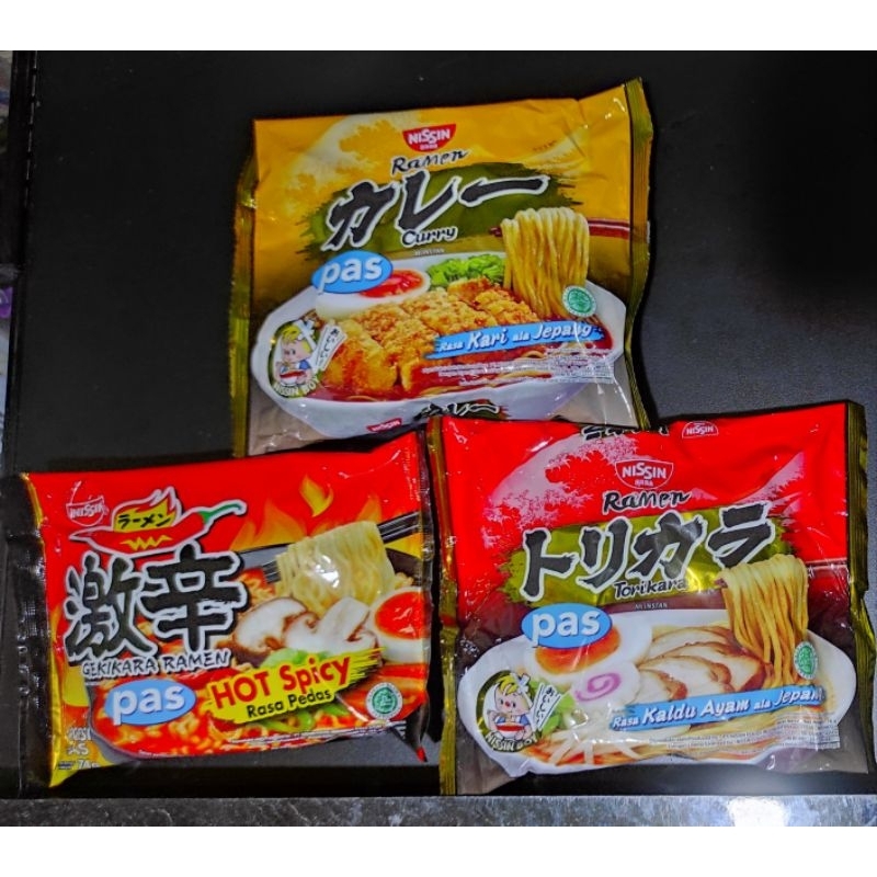 

Nissin Pas Ramen Pedas Ayam Kari/Mie Instant Nissin