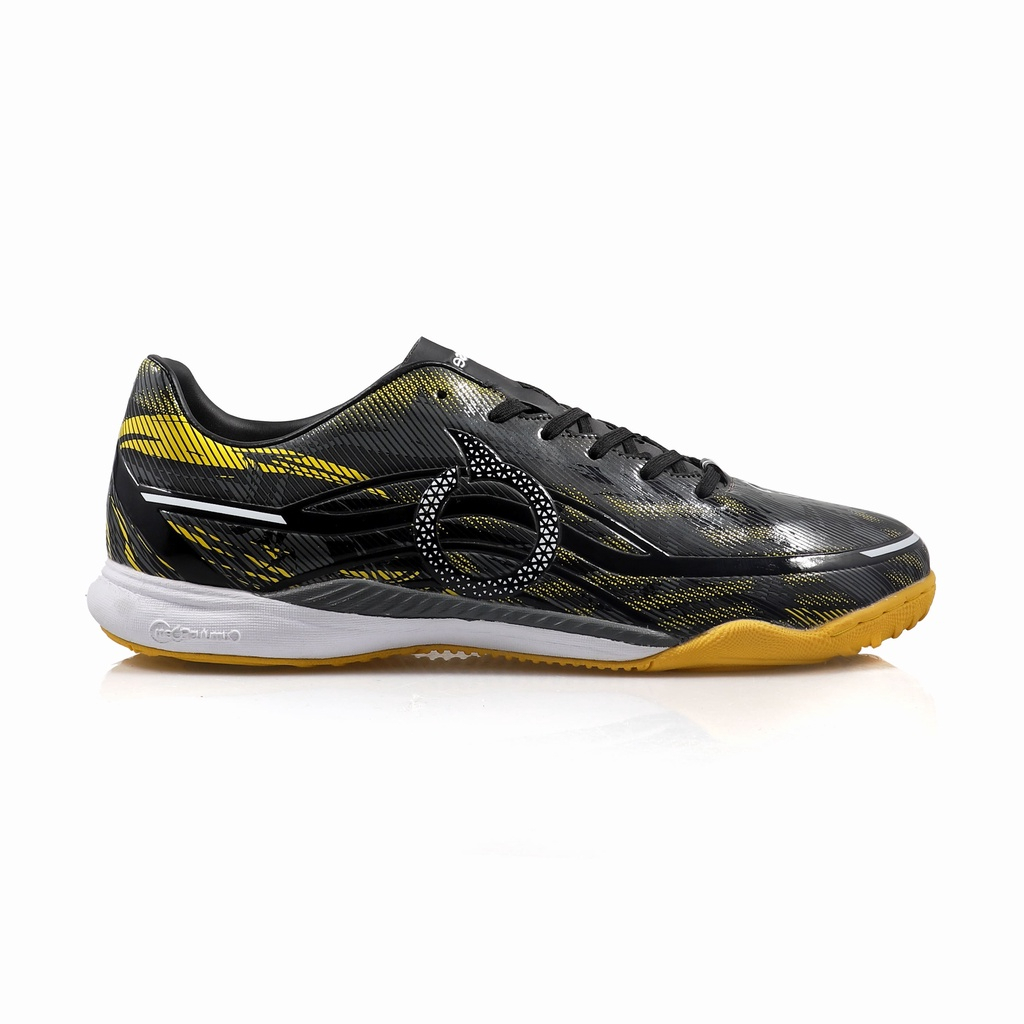 GRATIS ONGKIR !!! SEPATU FUTSAL ORIGINAL ORTUSEIGHT Catalyst Beast In Black Carbon Yellow TERBARU DISKON OJAN SPORT