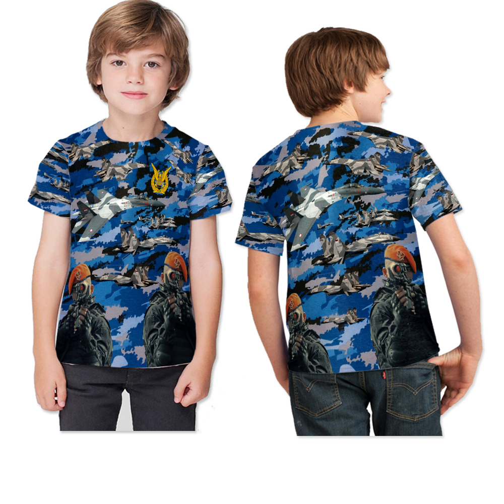 BAJU ANAK PESAWAT SUKHOI // KAOS ANAK PESAWAT SUKHOI // T-SHIRT LENGAN PENDEK PESAWAT SUKHOI