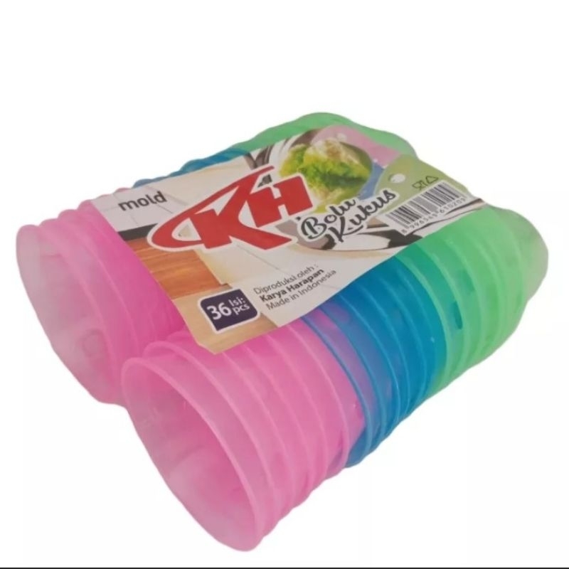 3 LUSIN CETAKAN BOLU KUKUS / CETAKAN BOLU KUKUS PLASTIK