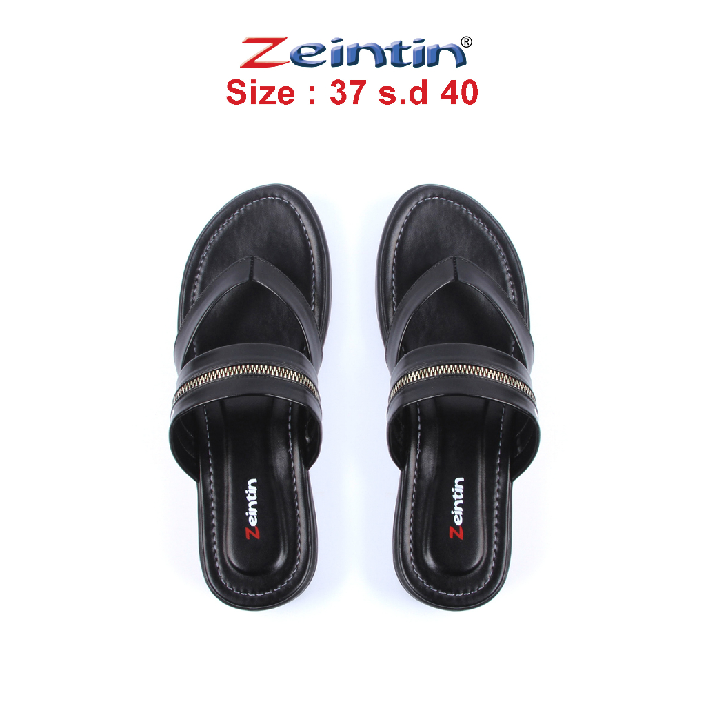 Zeintin - Sandal Jepit Wanita Terbaru Sandal Wanita Hitam Sendal  Original Zeintin HP