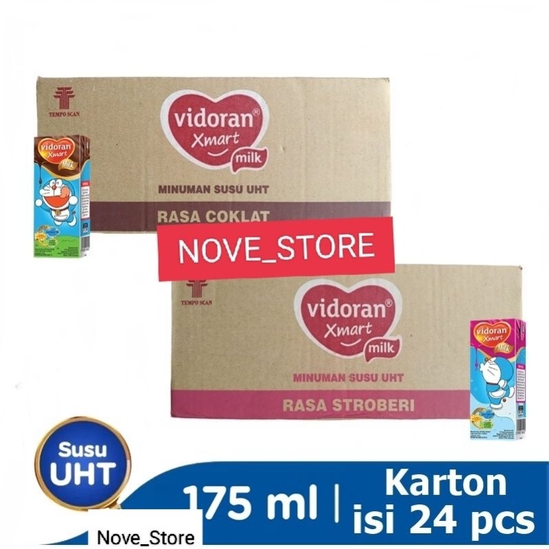 

SUSU VIDORAN UHT XMART 175ml (isi 24pcs/karton)