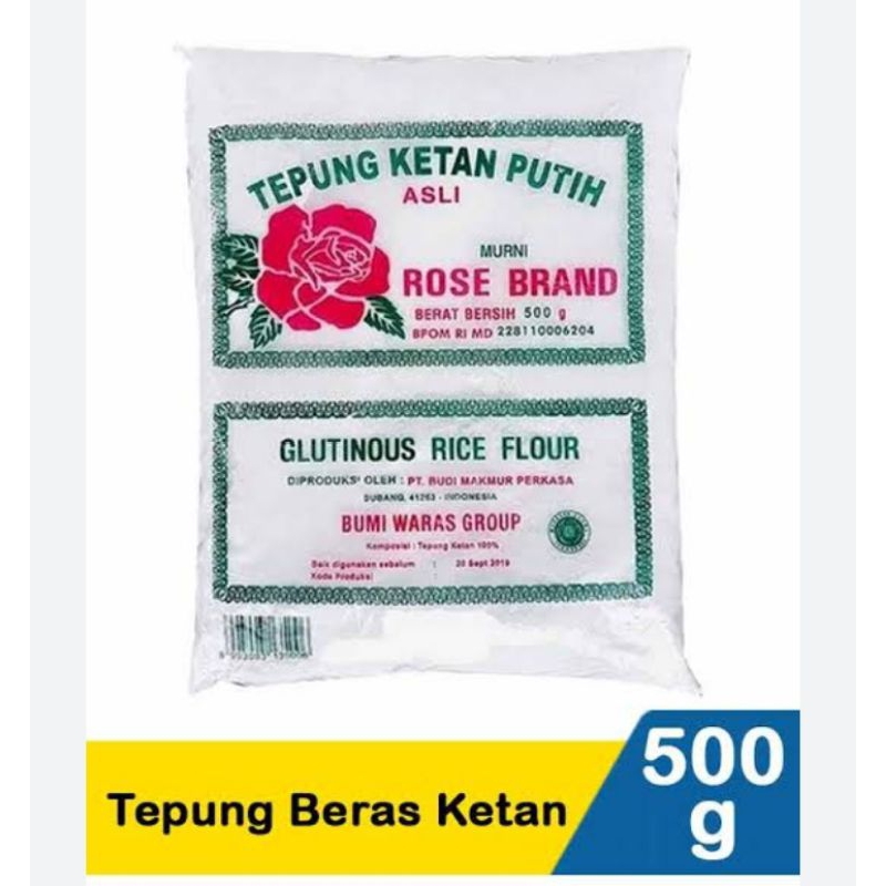 

Tepung Ketan Rosebrand 500gr