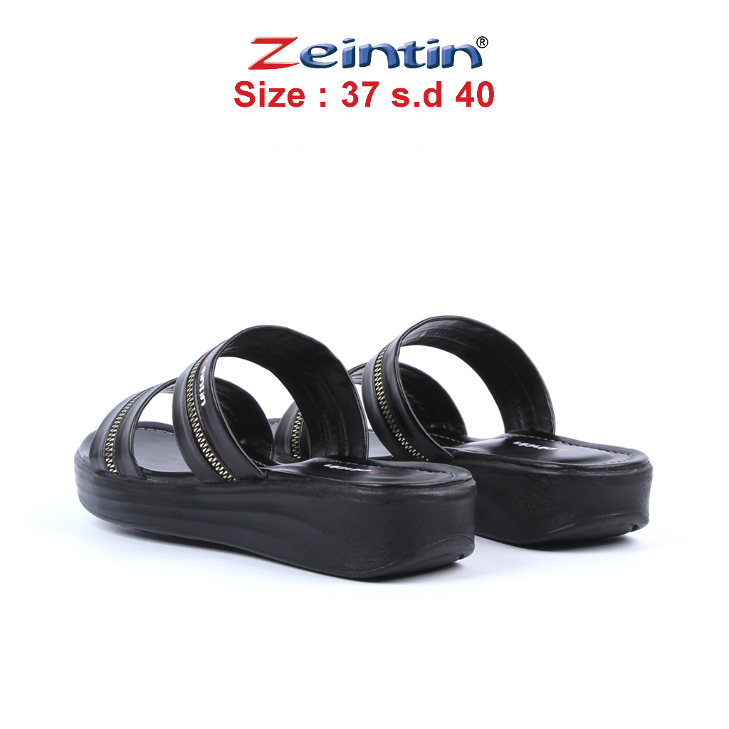 Zeintin - Sandal Wanita Slop Terbaru Sendal Hitam Wanita Sandal Wanita Original Zeintin HP