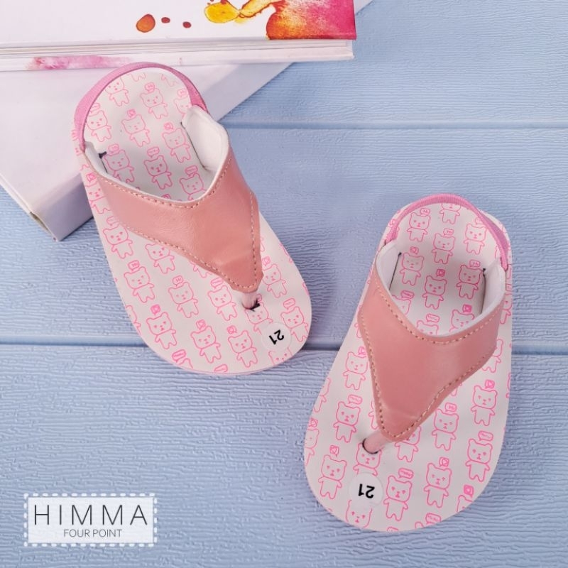 SANDAL ANAK LAKI-LAKI / PEREMPUAN Jepit Spons Soft Bear | SANDAL BALITA | SANDAL BAYI TALI BELAKANG