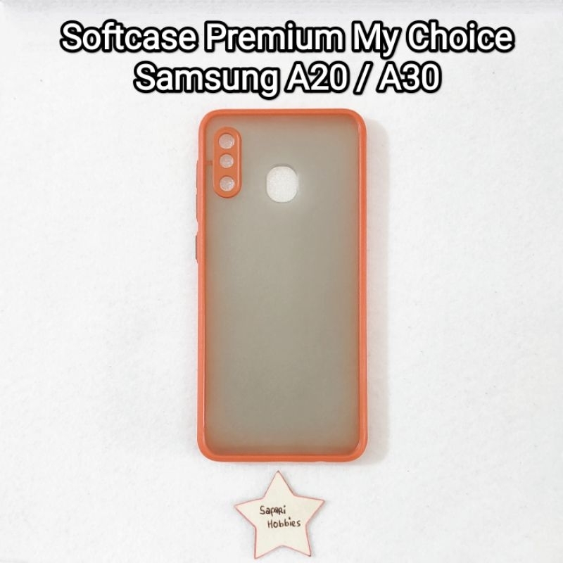 Samsung A20 / A30 / M10S Softcase Premium My Choice (COD)