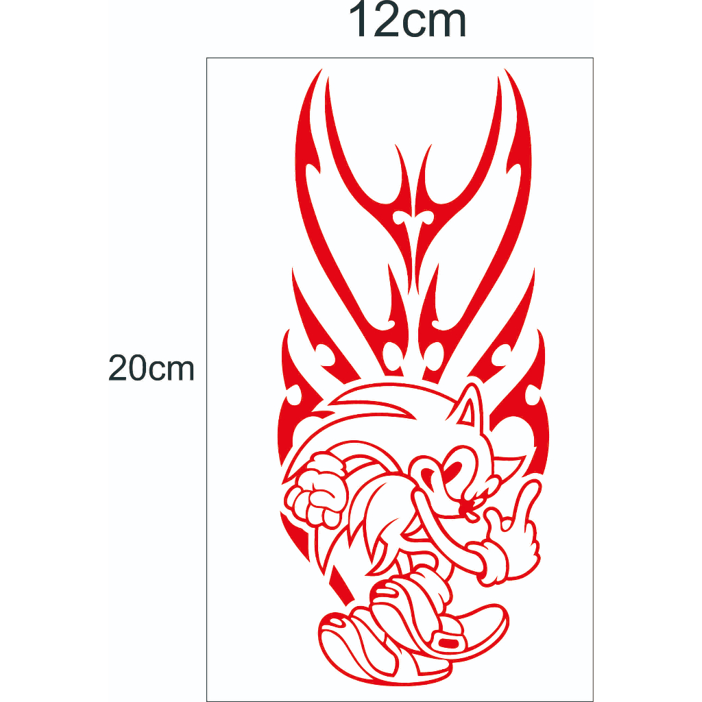 stiker api variasi spakbor depan