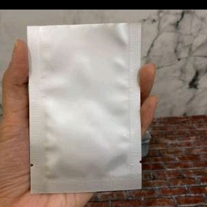 Kemasan sachet aluminium foil non ziplock kemasan oil, sambal, bumbu,masker 50pcs