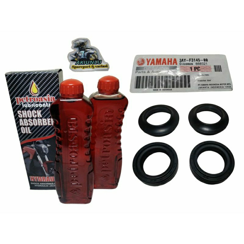 [ COD ]√ PAKET SET SEAL SHOCK DEPAN YAMAHA MIO/JUPITER/XEON/X-RIDE/MIO M3/MIO J/MIO SOUL