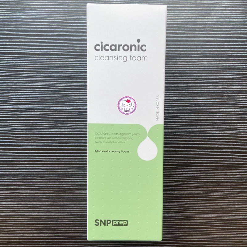 SNP PREP Cicaronic Cleansing Foam | Centella Asiatica | Kulit Sensitif