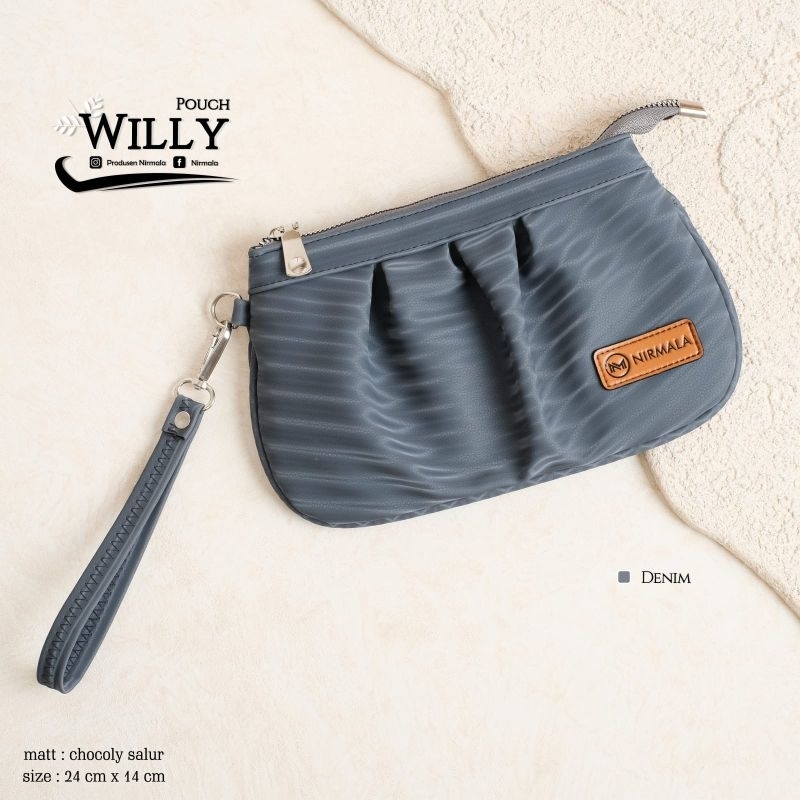 POUCH WILLY ORIGINAL BY NIRMALA BAHAN CHOCOLY SALUR ANTI AIR PREMIUM