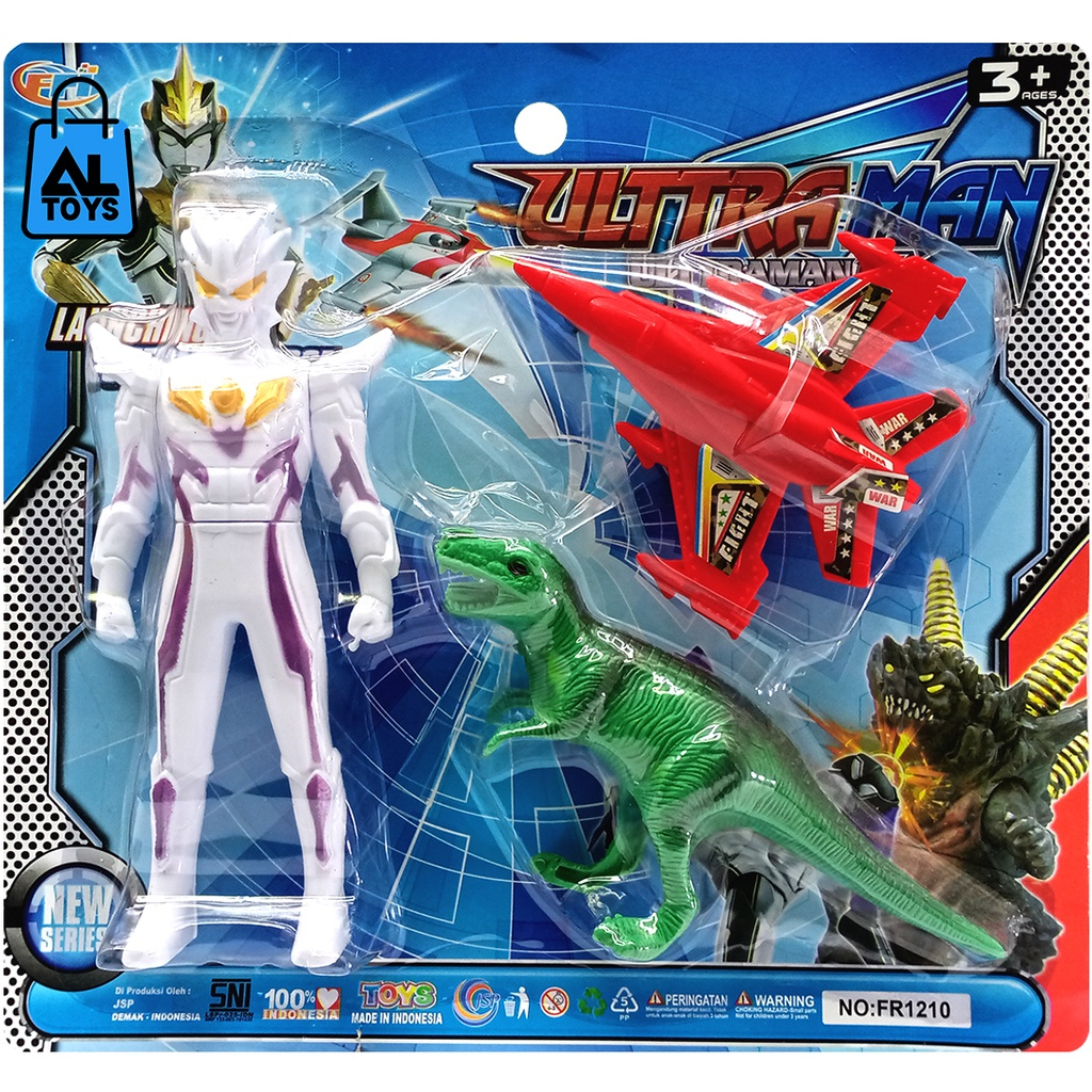 Mainan Robot Figure Ultraman Set 3pcs Murah WJS146