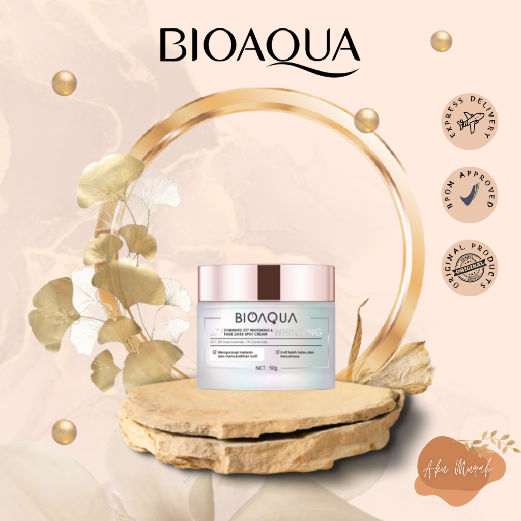 ✨ AKU MURAH ✨ BIOAQUA SymWhite 377 Whitening &amp; Fade Dark Spot Brightening Cream 50g