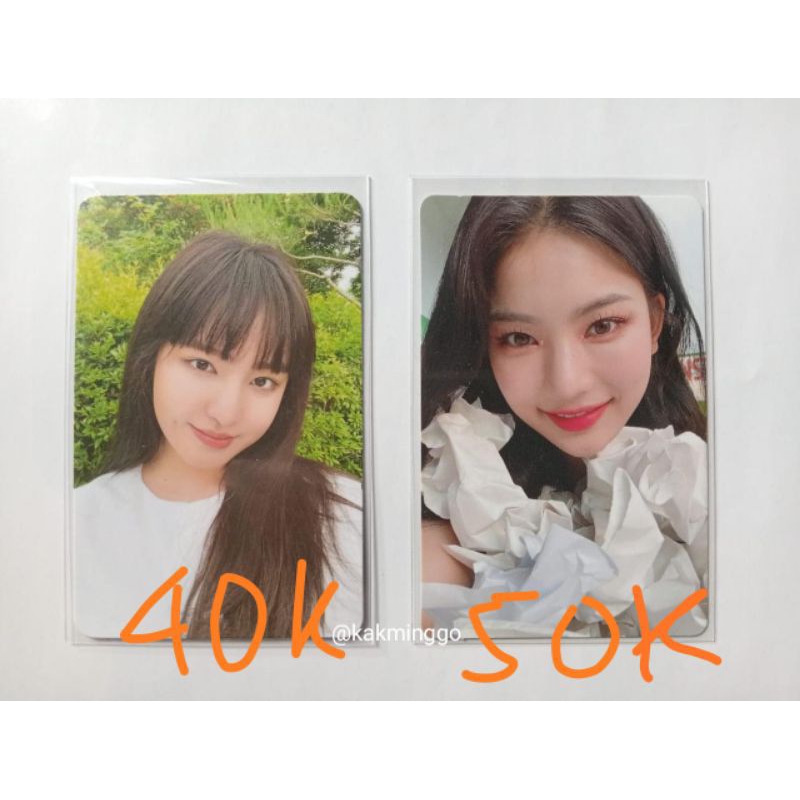[Ready] Photocard Official IVE Liz After Like (afli)
