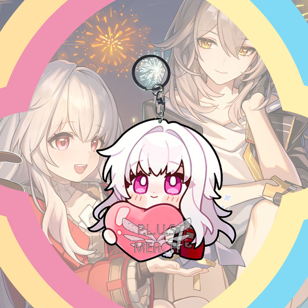 Gantungan Kunci Honkai Star Rail Clara - HSR - Key Chain - Souvenir - Anime - Ganci - Ganci Anime