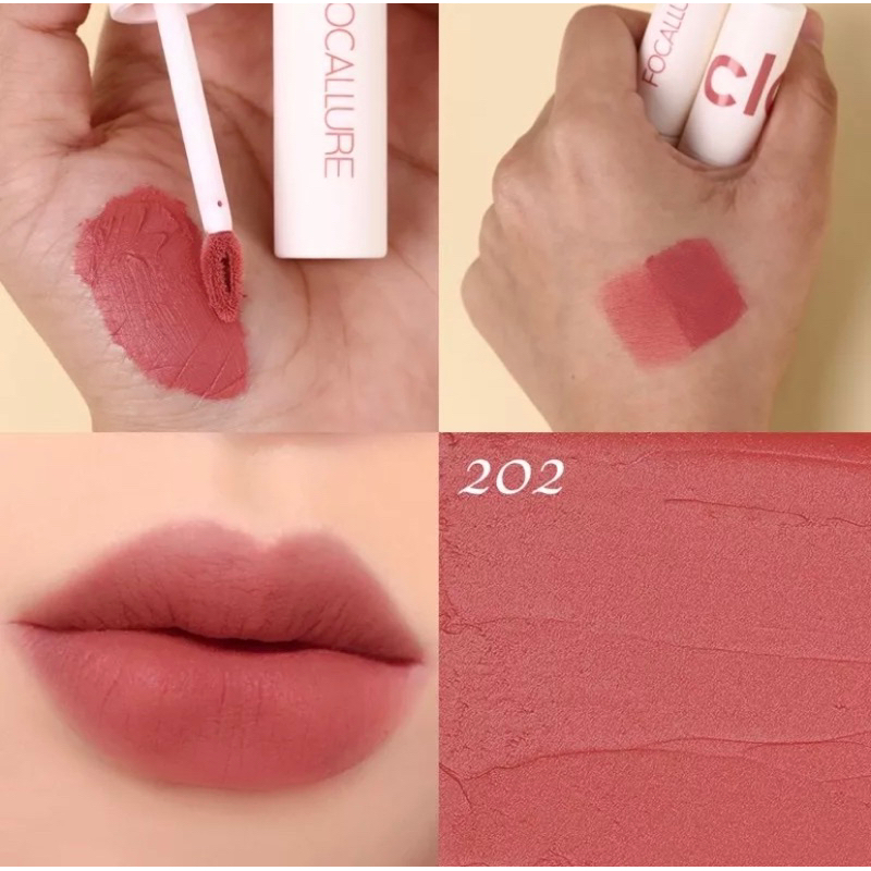 Focallure Clay Pillowy Soft Liquid Lipstick 2.5G / True Matte Liquid Lipstick FA179