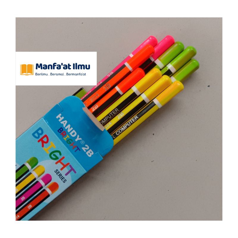 

Pensil 2B HANDY - Per Pak (isi 1 Lusin = 12 pcs)
