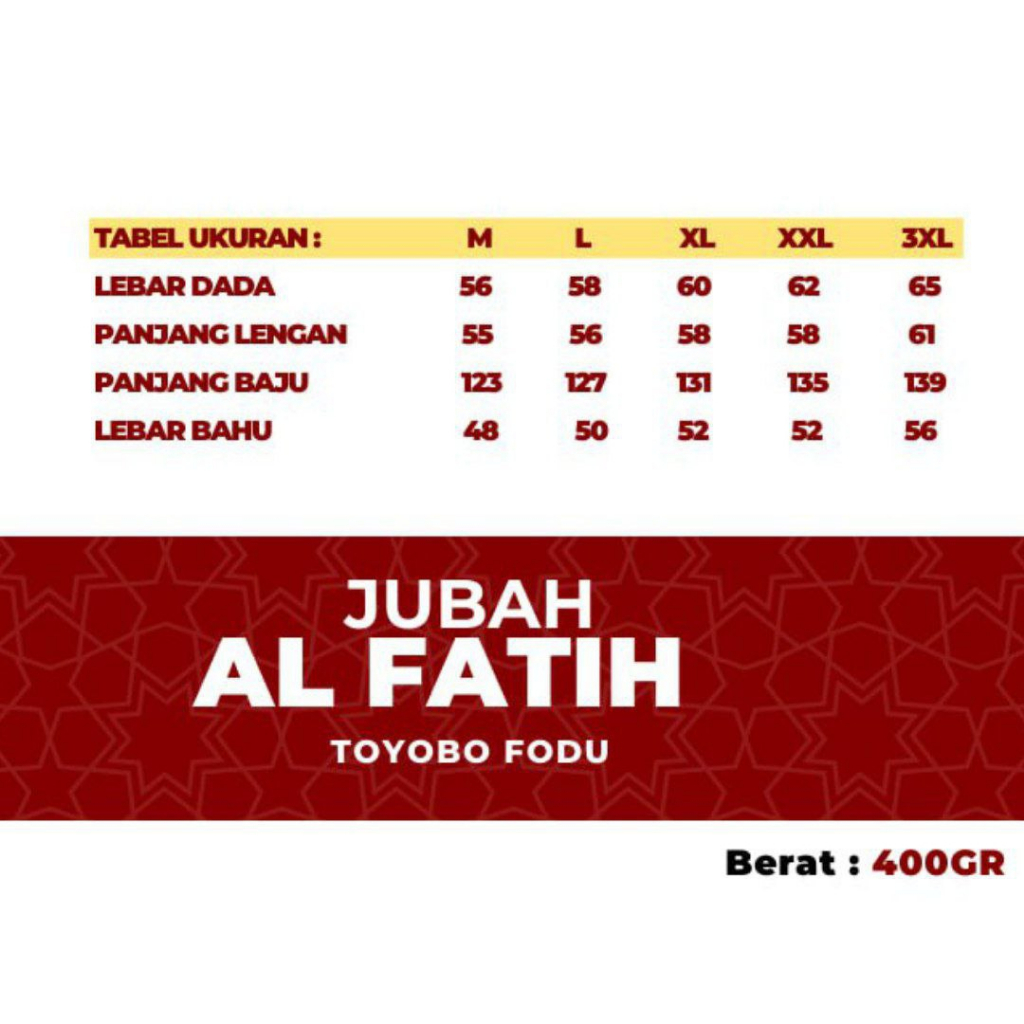 value pack gamis jubah pria baju koko ikhwan lengan panjang al fatih bahan toyobo/jubah pria polos