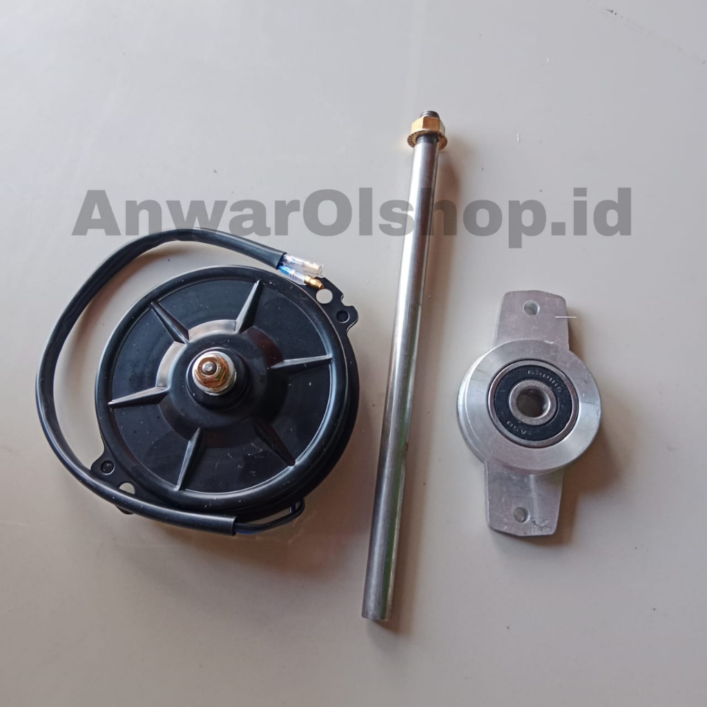Paket Dinamo Dc 12 V As Ukuran 12 mm dan Bearing Mesin Harum Manis// Dinamo Dc Mesin Harum Manis// A