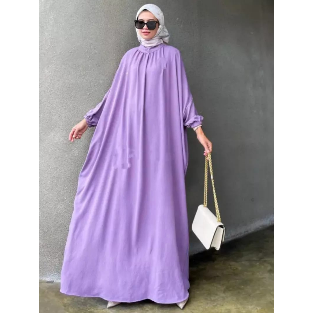 ABAYA AZURA LEHER KERUT