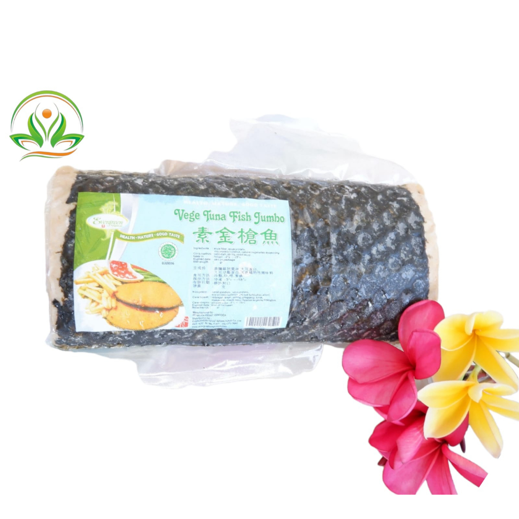 

Tian En Xiang Vege Tuna Fish Jumbo / Ikan Tuna Jumbo Vegetarian 1kg