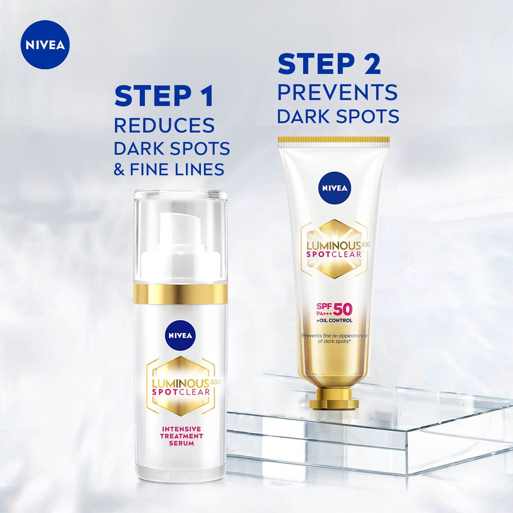 NIVEA Luminous 630 Spotclear Treatment Set | Set Perawatan Flek Hitam