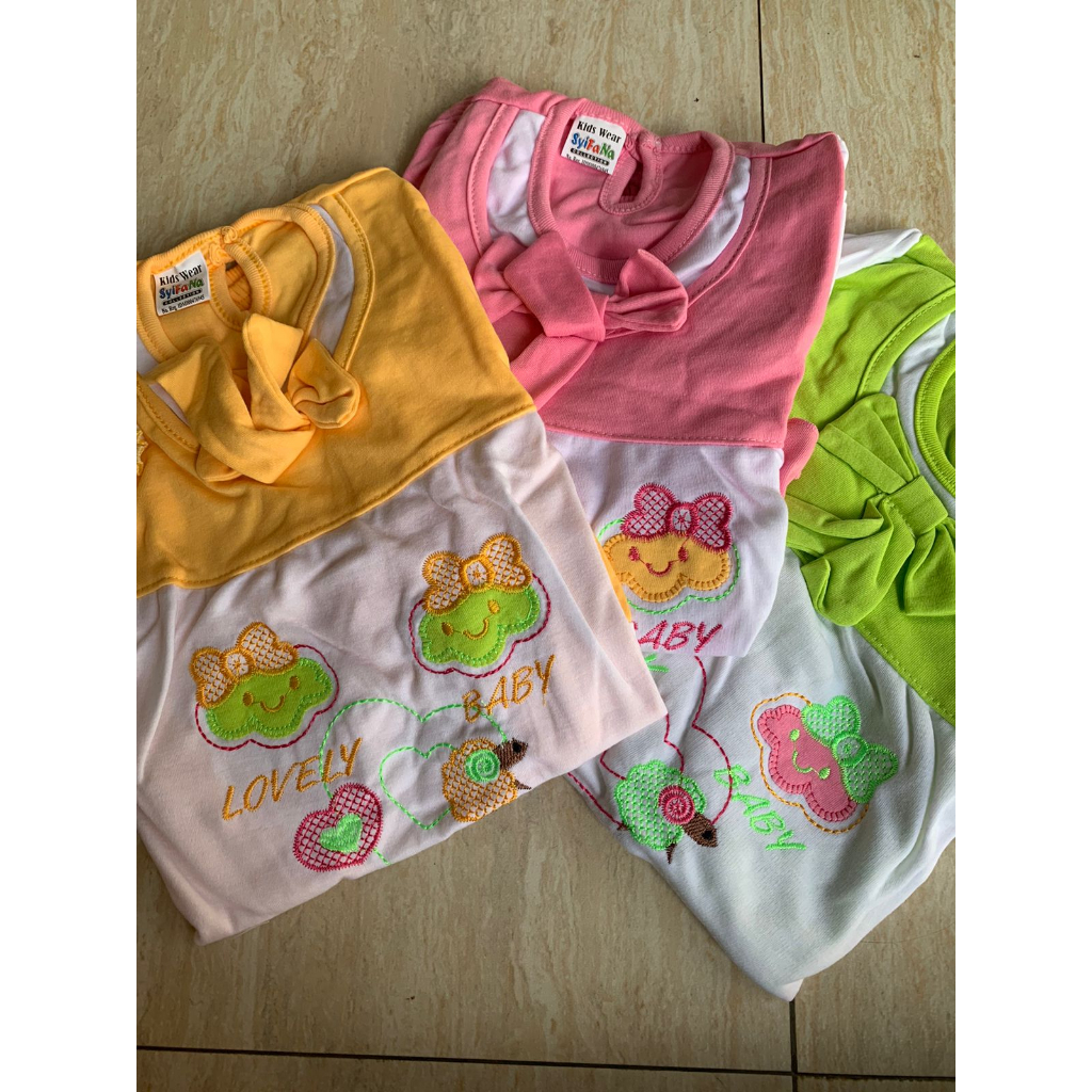 SETELAN BAJU BAYI SYIFANA LOVELLY BABY