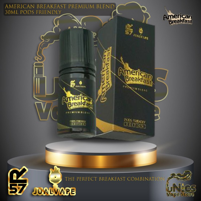 LIQUID AMERICAN BREAKFAST 30ML PREMIUM BLEND 14MG