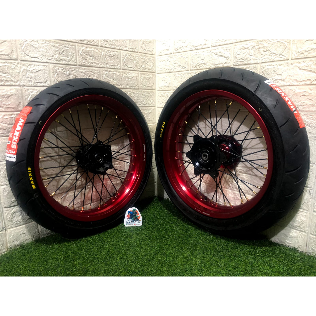 WHEELSET SUPERMOTO HONDA CRF 150L