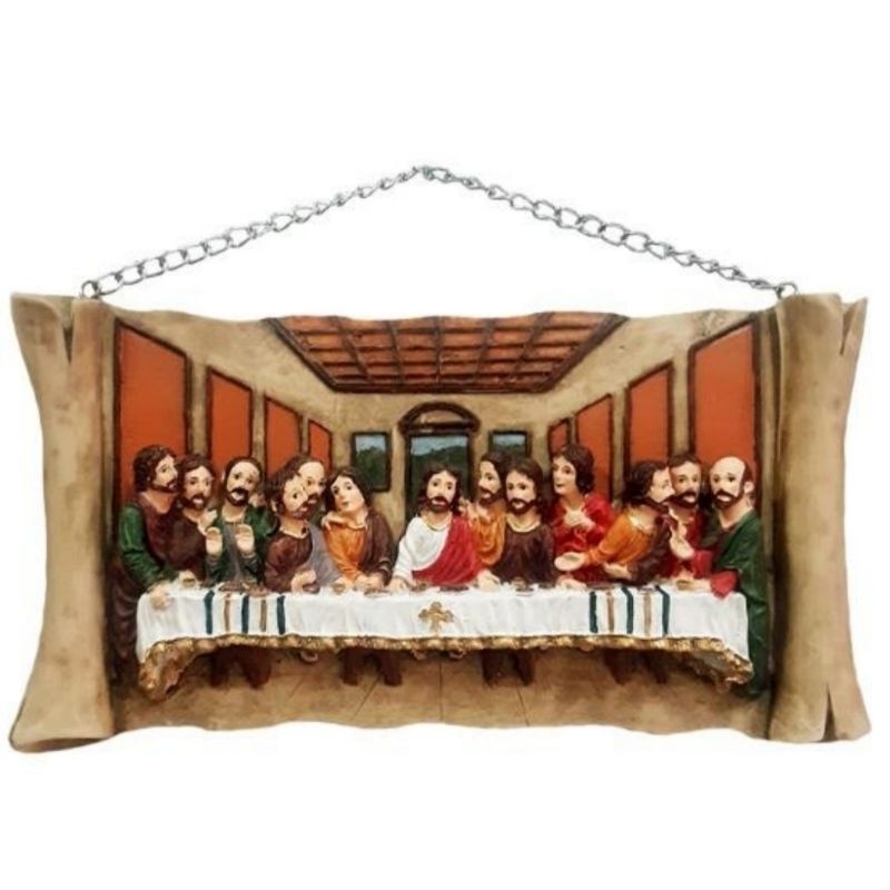 Hiasan Dinding Perjamuan Terakhir 29 Cm