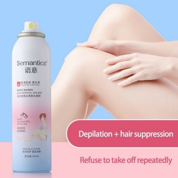 SEMANTICS LS SPRAY Hair Spray Removal Cream Perontok Bulu
