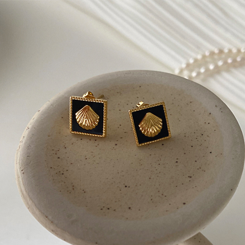 Anting kerang titanium anti karat harga grosir bisa cod
