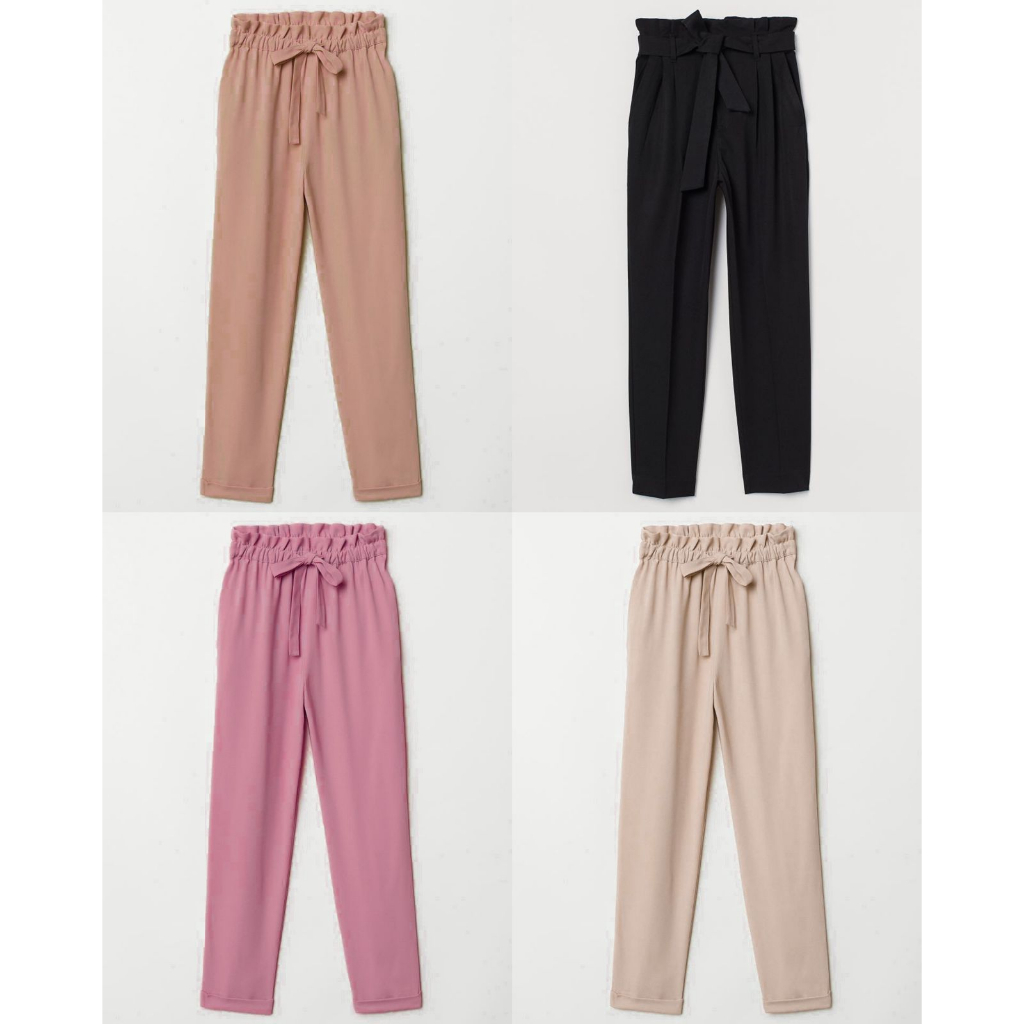 H&amp;M Paperbag Trousers Pants