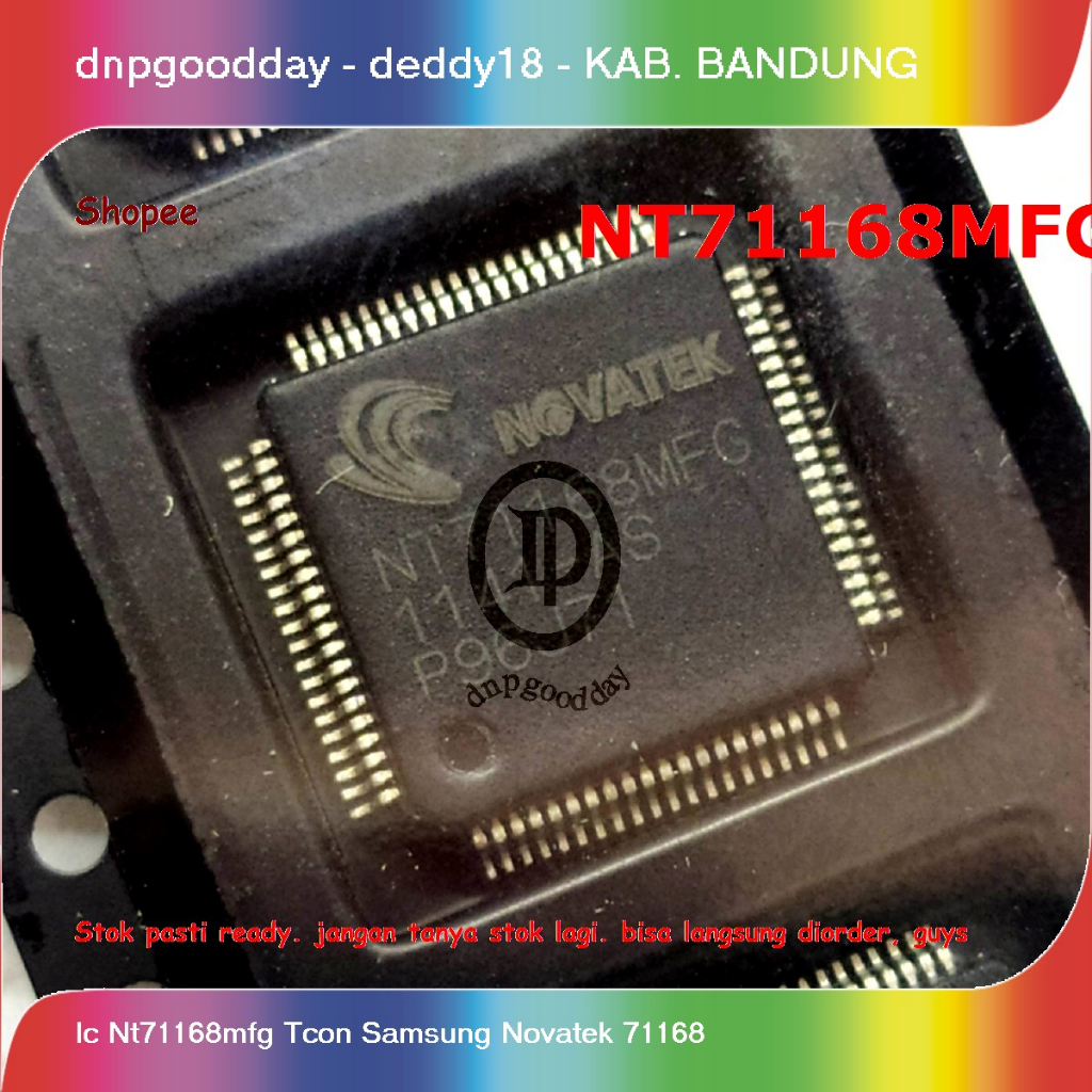 Ic Nt71168mfg Tcon Samsung Novatek 71168