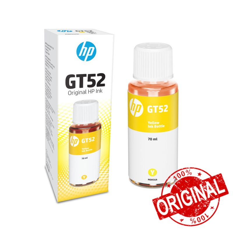 Original Box TINTA HP GT53 Black &amp; GT52 Color HP GT 5810 5820 BOX resmi