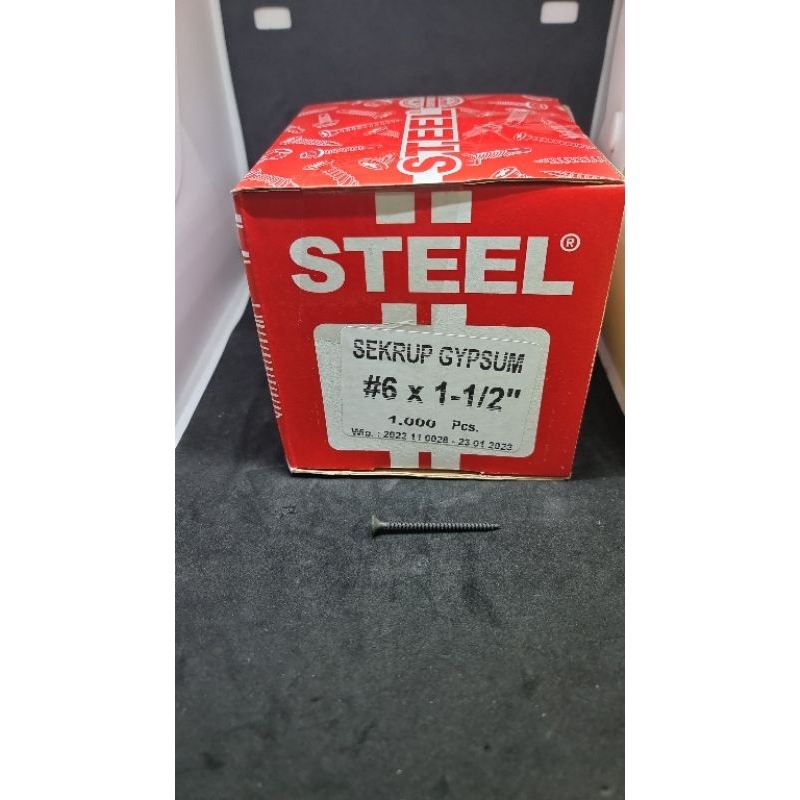 Sekrup gypsum 6x1 1/2