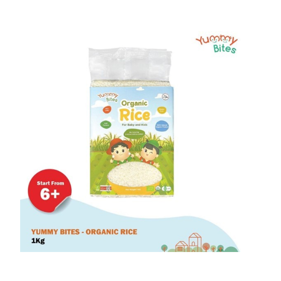 

Yummy BItes BEras putih Organik 1kg Bionic farm gasol 1kg mpasi