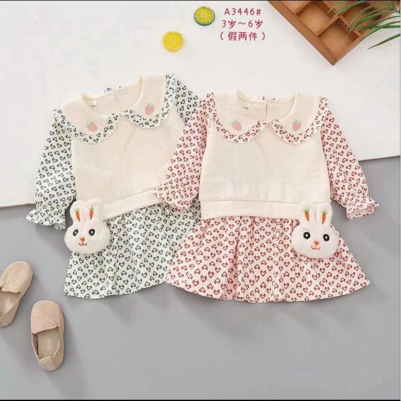 Dress Anak Import 1-4 Tahun