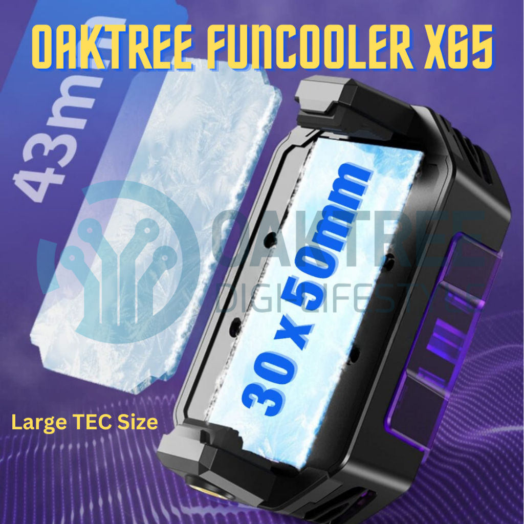 Oaktree Funcooler X65 Fan Cooler Radiator Pendingin HP Cooling Fan HP Gaming