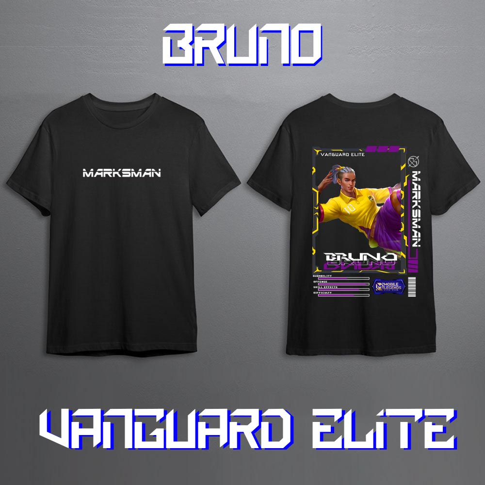 KAOS HERO MOBILE LEGEND BRUNO MARKSMAN SKIN KEREN//KAOS ML//KAOS MOBILE LEGEND//KAOS BRUNO//KAOS BRU