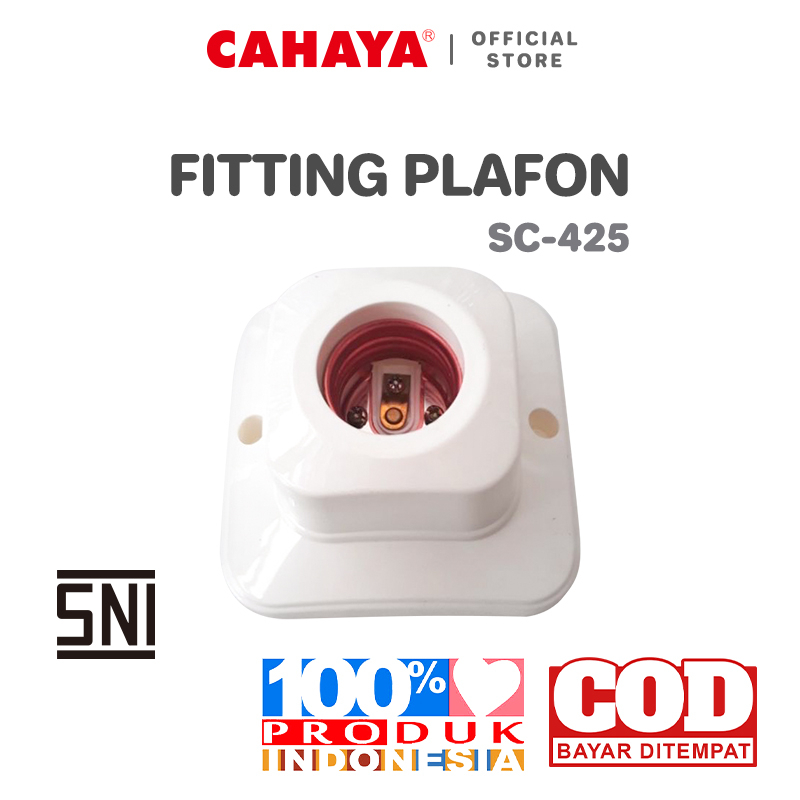 CAHAYA - Fitting Plafon E27 SC-425