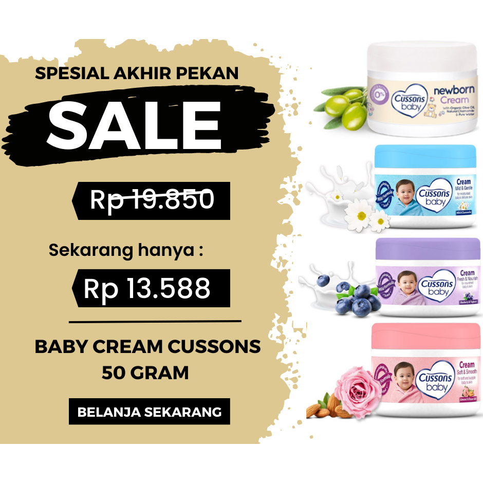 [PROMO] Cussons Baby Cream