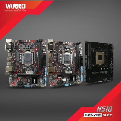 MOTHERBOARD H510 LGA 1200 VARRO SUPPORT GEN 10 / GEN 11 SUPPORT NVME