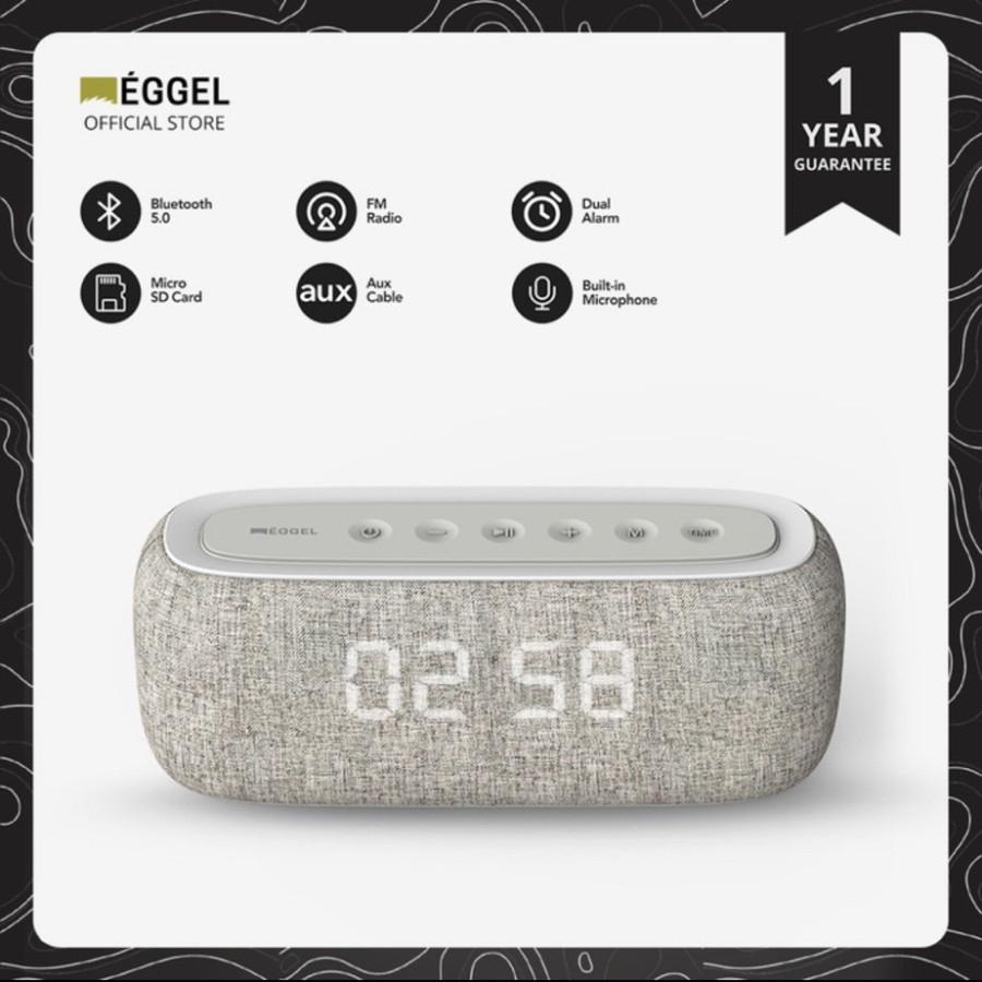 Eggel Home Bluetooth Speaker + Aux Eggel Home 2 Bluetooth Speaker + Flashdisk dan Aux