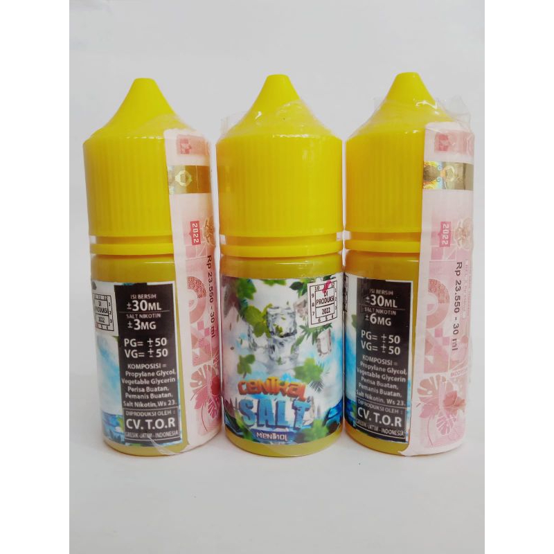 CENTRAL SALT menthol 30ml nic 3mg &amp; 6mg